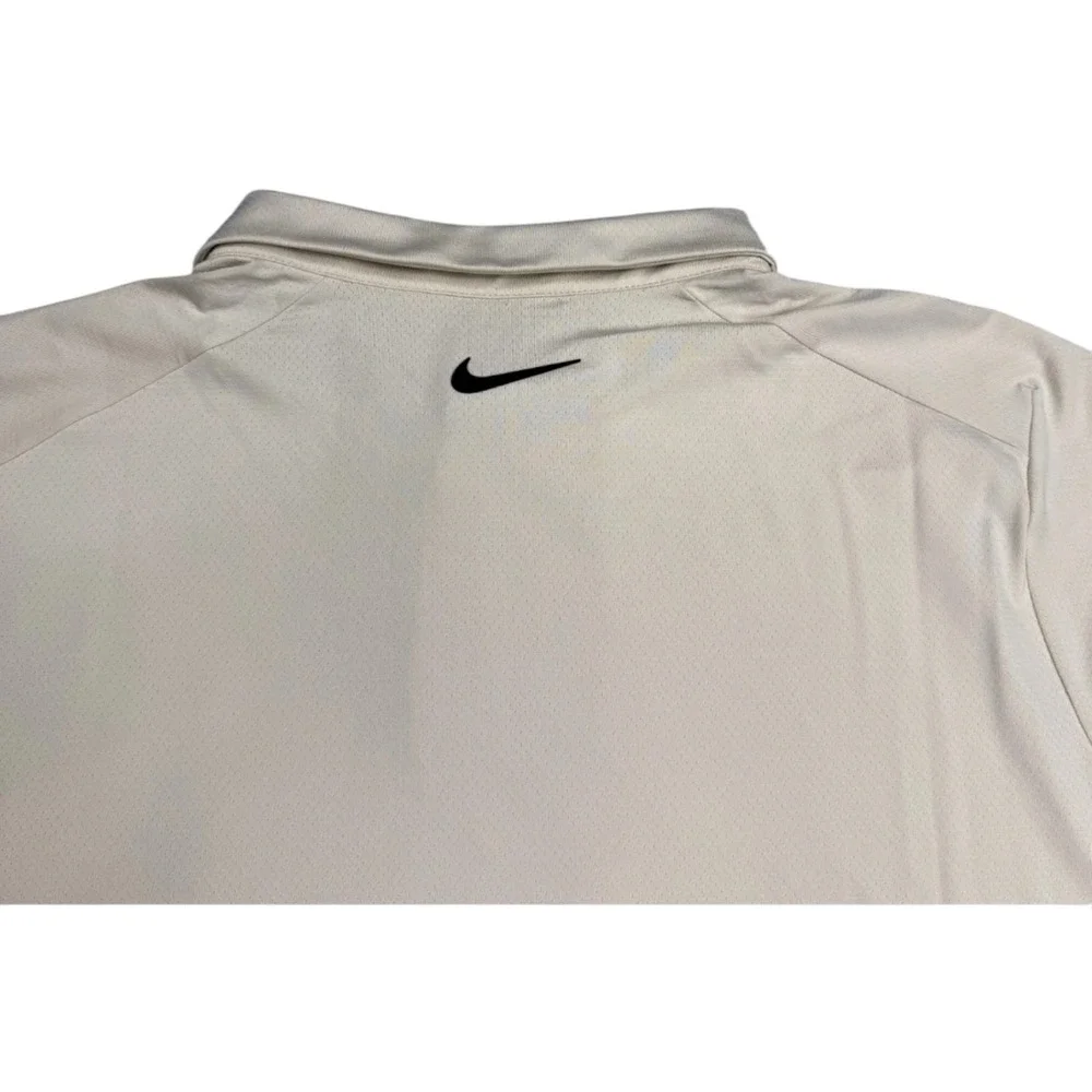 Nike Court Shirt Mens XL Tan Beige Dri-Fit Advantage Tennis Polo FZ6909-126